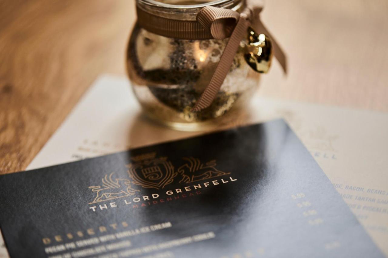 เดอะ ลอร์ด เกรนเฟล Bed & Breakfast เมเดนเฮด ภายนอก รูปภาพ Menu